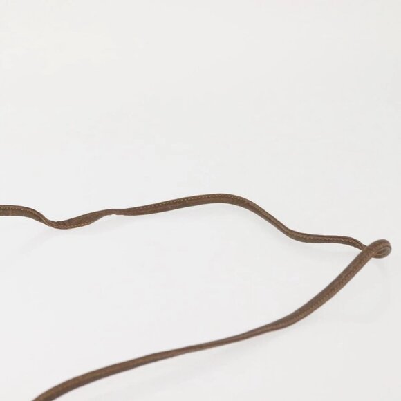 GUCCI GG Supreme Web Sherry Line Bag PVC Beige Gold 904 02 047 Auth 142652 - Picture 9 of 16